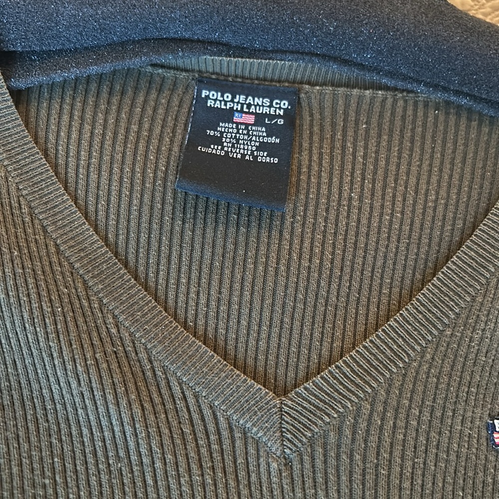 Vintage Ralph Lauren ribbed long sleeve - Picture 7 of 8